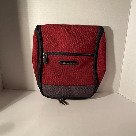 Eddie Bauer Small Toiletries Nylon Zippered Travel Bag  Unisex - Picture 1 of 8